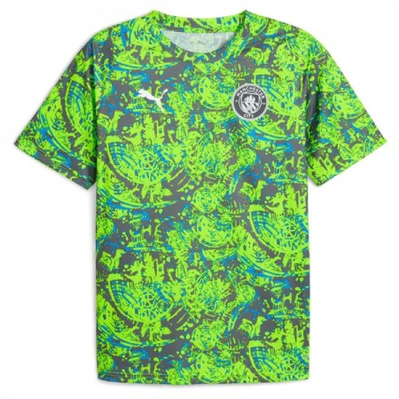 Nogometni Dres Manchester City Pre-Match 2025-26 Zelena Nogometni Dres Manchester City Pre-Match 2025-26 Zelena